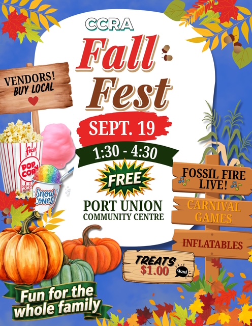 Graphic, CCRA's Fall Fest event poster.